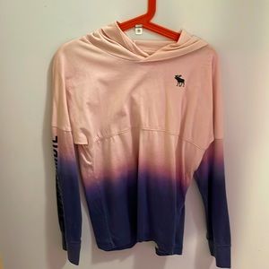 Abercrombie multi color sweatshirt size kids 7 - 8